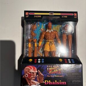 Dhalsim Action Figure - Brown and Yellow